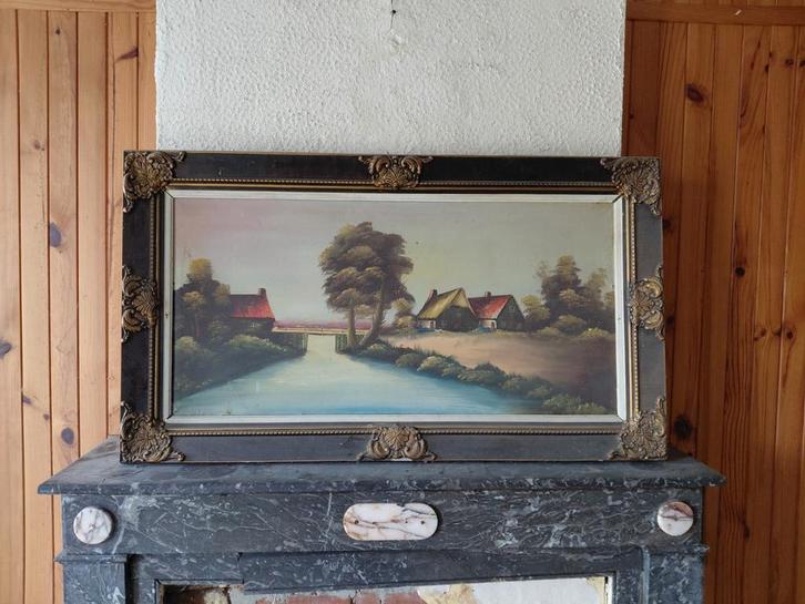 Lot de 2 tableaux vintage, Antiquités & Art, Art | Peinture | Classique