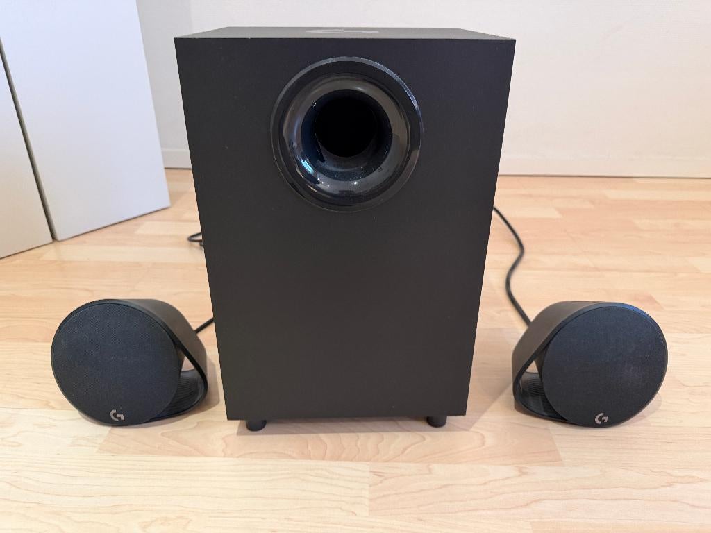 Logitech G560 - 2.1 - speakersysteem met LightSync RGB, Autres marques, Enlèvement ou Envoi, 60 à 120 watts, Comme neuf