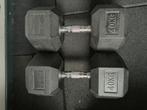 Haltères hexa 40kg, Sport en Fitness, Fitnessmaterialen, Ophalen, Zo goed als nieuw, Dumbbell