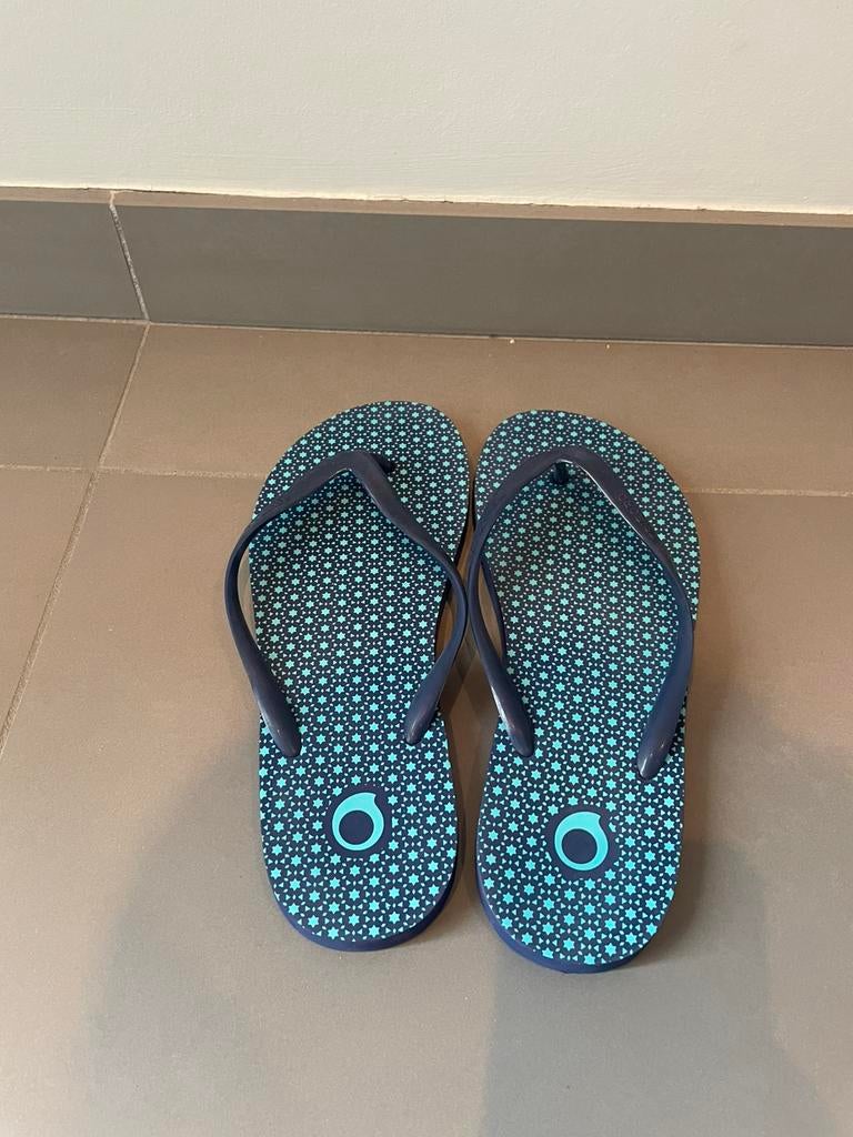 tongs, Neuf, Enlèvement ou Envoi, Bleu, Sandales de bain