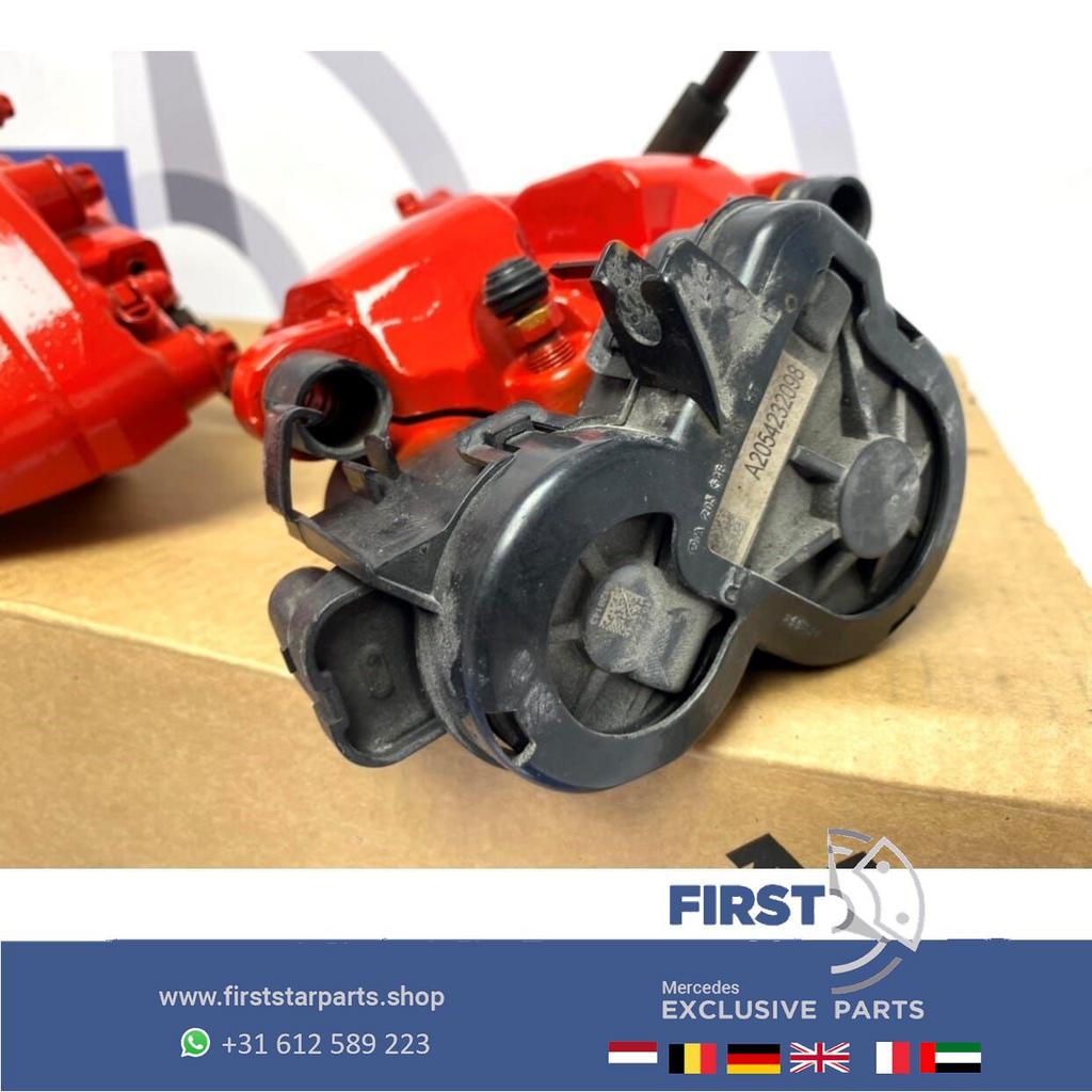 W205 C43 AMG Line Rode Remklauw Set MB C Klasse Remklauwen, Auto-onderdelen, Gebruikt, -, Ophalen of Verzenden, -