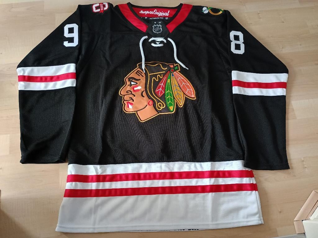 Chicago Blackhawks Jersey Bedard maat: L, Sports & Fitness, Hockey sur glace, Enlèvement ou Envoi, Neuf, Vêtements