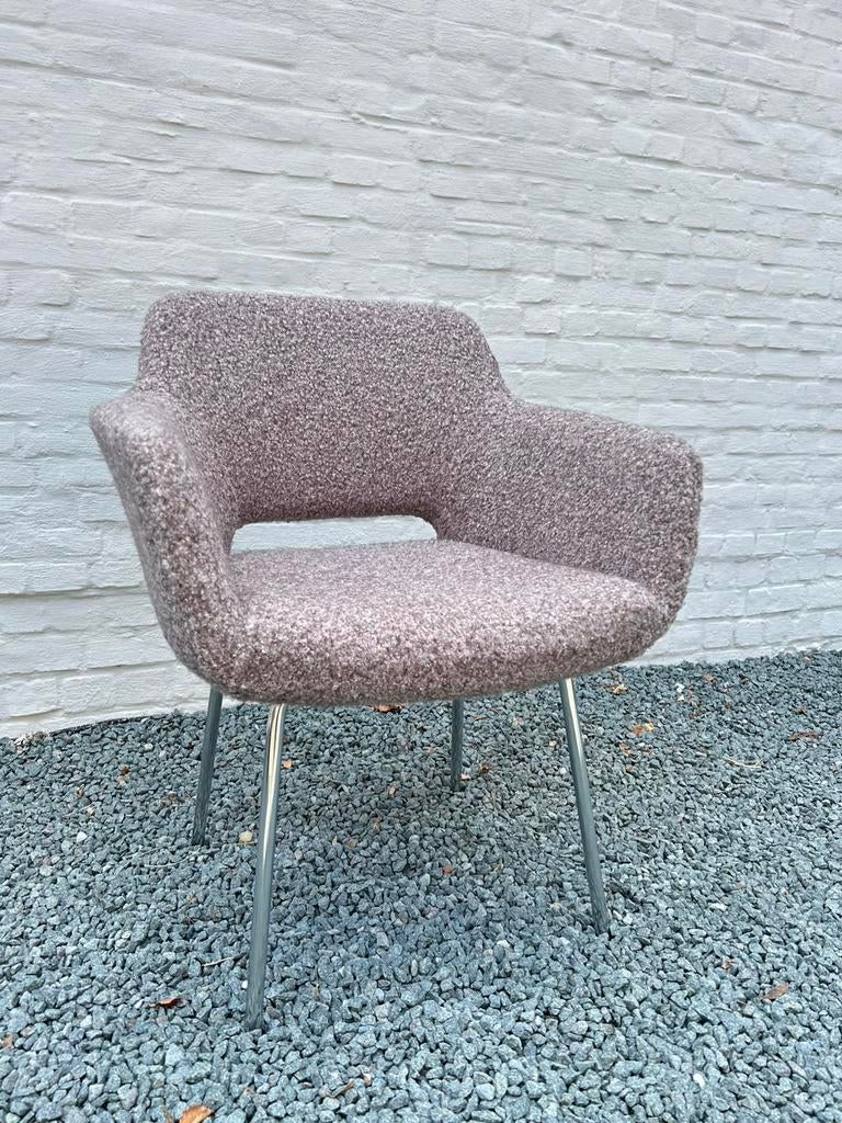 Vintage stoel, Huis en Inrichting, Fauteuils, Gebruikt, Stof, Ophalen