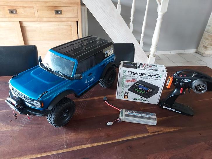 Traxxas TRX4 Bronco surcomplet Zgan, Lipo, Loader..., Hobby & Loisirs créatifs, Modélisme | Radiocommandé & Téléguidé | Voitures