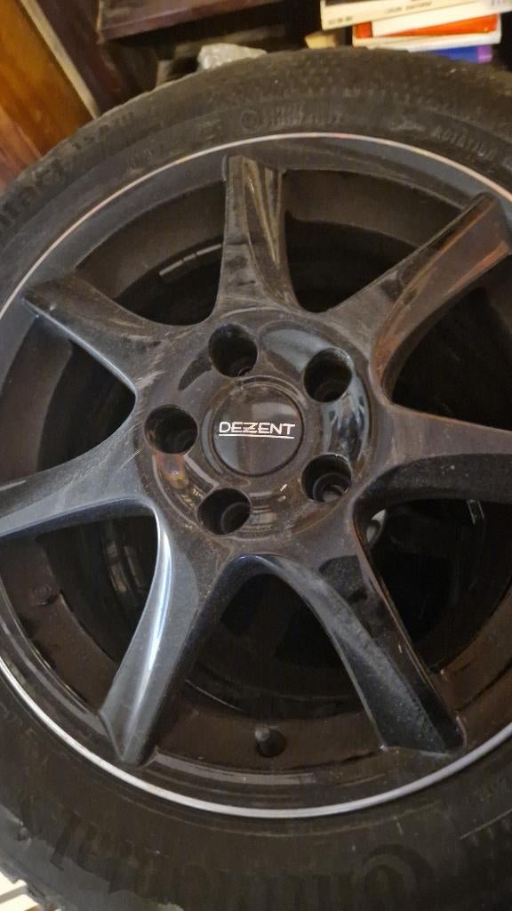 Kit hiver+ 4 jantes - 2 neufs + 2 pneus utilisés 2 hivers, Autos : Pièces & Accessoires, Neuf, Pneus hiver, Véhicule de tourisme