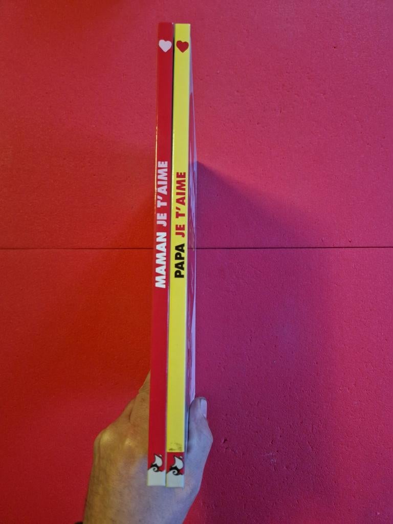 Lot de 2 bd papa et maman je t'aime, Enlèvement ou Envoi