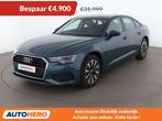 Audi A6 35 TDI (bj 2020, automaat), Auto's, 4 deurs, Euro 6, Grijs, Bluetooth