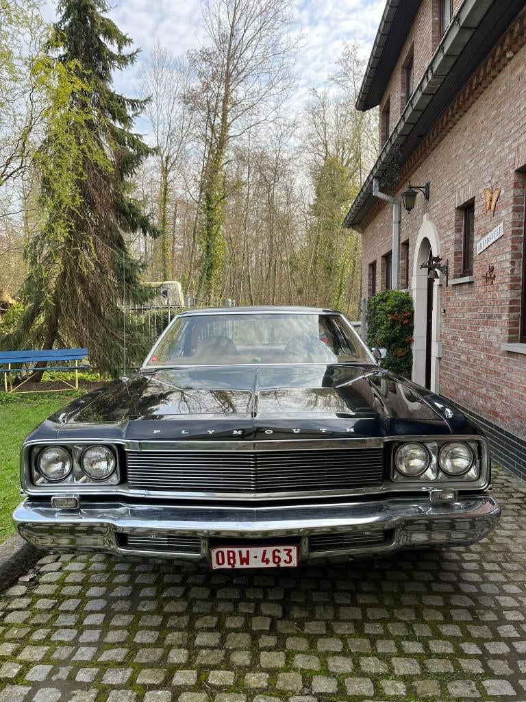 Plymouth Fury 3, Cuir, Radio, Achat, Beige