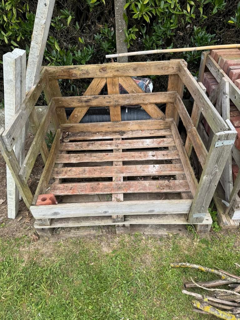 Gratis pallet en kist, Ophalen