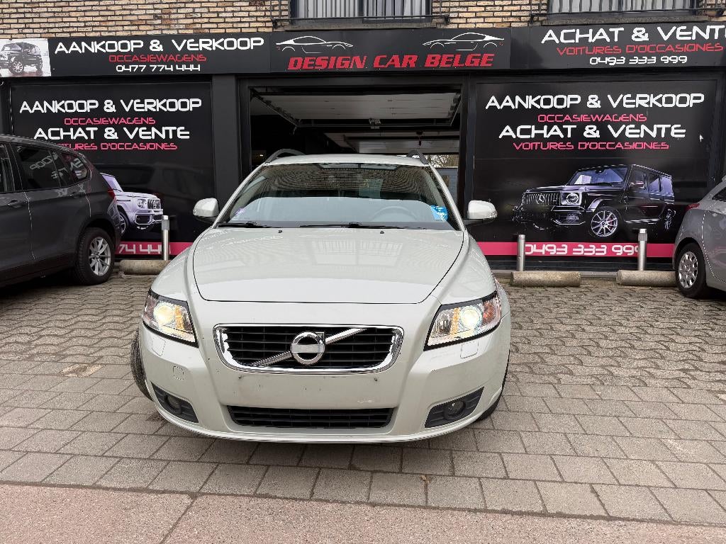 Volvo V50 T3 Benzine 2000cc met 98km 1e hoofdmotor, Euro 5, Wit, Bedrijf, V50