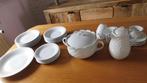 service vaisselle - Wawel - porcelaine blanche - 6 P, Maison & Meubles, Enlèvement, Utilisé, Porcelaine, Uni
