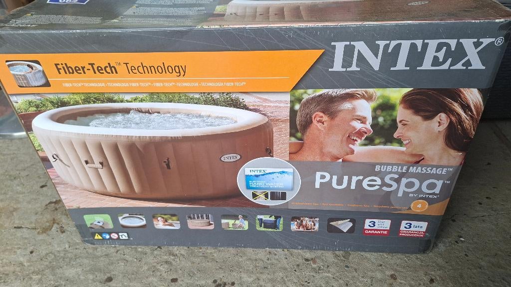 Jaccuzi Intex, Jardin & Terrasse, Enlèvement, Comme neuf, Tapis de sol, Gonflable