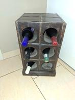 Vintage wijnhouder, 46x27 cm, Ophalen