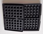 Wafelplaten voor Brusselse of Luikse wafels, Elektronische apparatuur, Wafelijzers, Ophalen of Verzenden, Uitneembare platen, Zo goed als nieuw