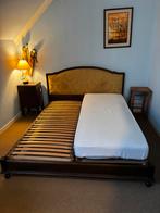 Encadrement lit, Maison & Meubles, Comme neuf, Brun, Enlèvement, 200 cm