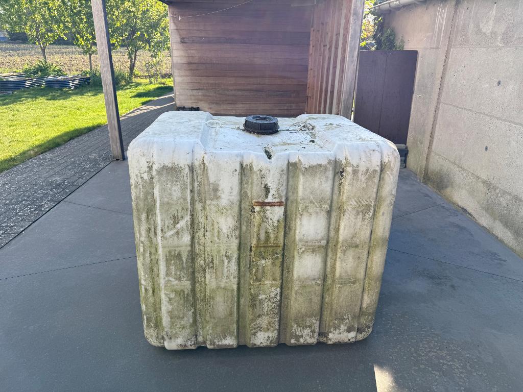 Regenton gratis, Tuin en Terras, 150 liter of meer, Ophalen, Gebruikt, Kunststof