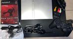 PlayStation 2 slim Silver, Games en Spelcomputers, Spelcomputers | Sony PlayStation 2, Ophalen, Gebruikt, Met geheugenkaart, Met 1 controller