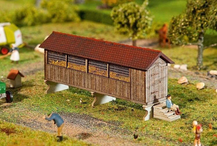 Faller: Maissilo NIEUW, Hobby & Loisirs créatifs, Trains miniatures | HO, Neuf, Pont, Tunnel ou Bâtiment, Autres marques, Analogique