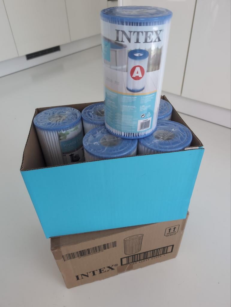 6 nieuwe Intex A filters, Tuin en Terras, Ophalen