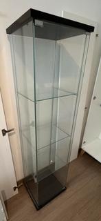 Vitrine Detolf - Ikea, Maison & Meubles, Enlèvement, Comme neuf