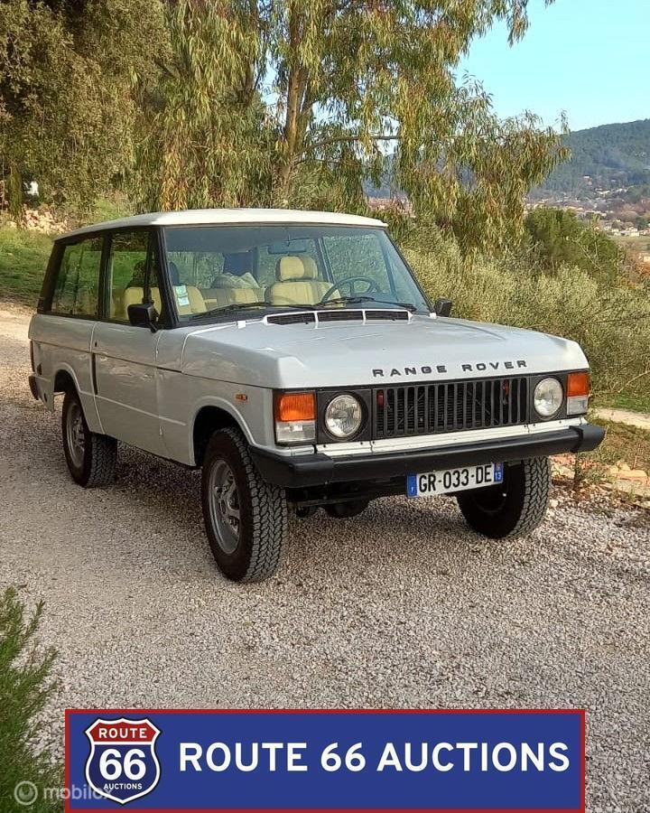 Land Rover Range Rover 3.5 V8 | 1983 | Route 66 Auctions, Auto's, Oldtimers, Bedrijf, Te koop, Land Rover, Benzine, Overige carrosserie