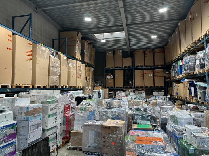Partij pallets – diverse elektronica & huishoudelijke, Zakelijke goederen, Exploitaties en Overnames