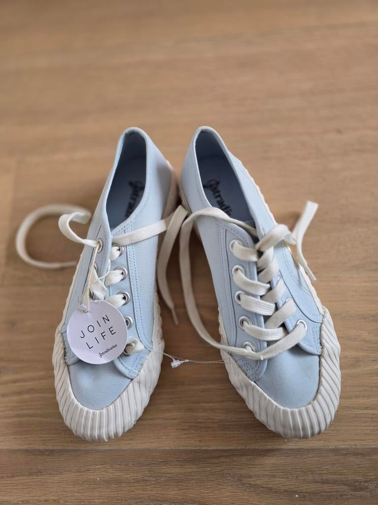 Espadrilles neuves, rayées blanches et bleues, Vêtements | Femmes, Enlèvement ou Envoi, Neuf, Espadrilles