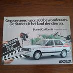 TOYOTA  STARLET CALIFORNIA  '83, Ophalen of Verzenden, Nieuw, Toyota