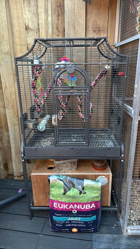 Cage perruche, petit perroquet., Enlèvement, Comme neuf