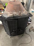 Gietyzer Dovre inbouwhaard, Ophalen, Gebruikt, Inzethaard, Houthaard