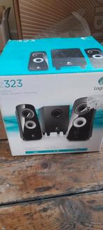 Logitech stereo speakers + subwoofer, Enlèvement, Comme neuf, Subwoofer, Autres marques