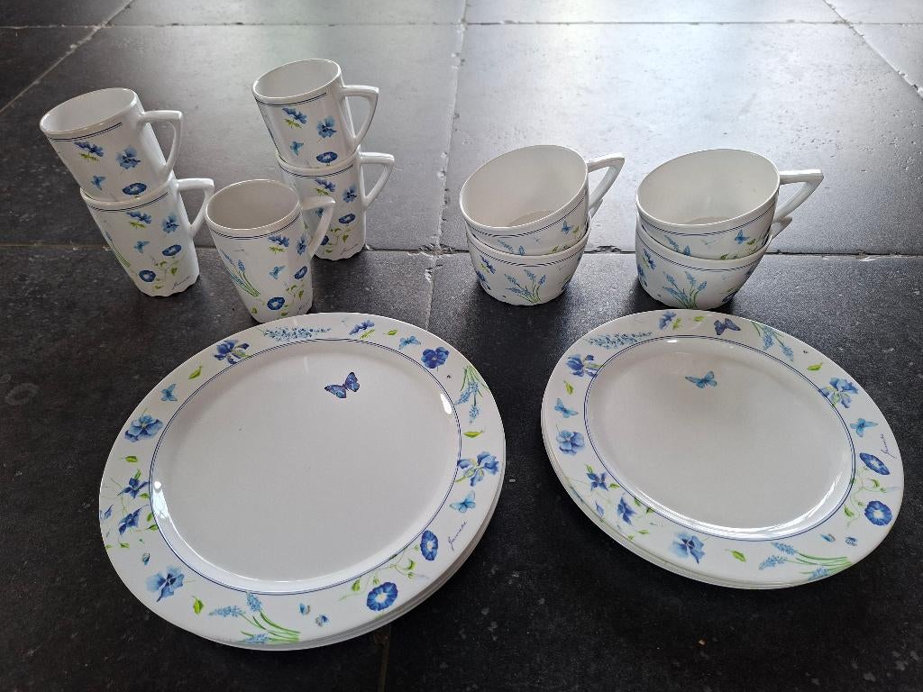 Plastiek servies, Ophalen, Overige materialen, Gebruikt, Bord(en)