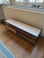 Tv meubel (hout en metaal), Ophalen, Zo goed als nieuw