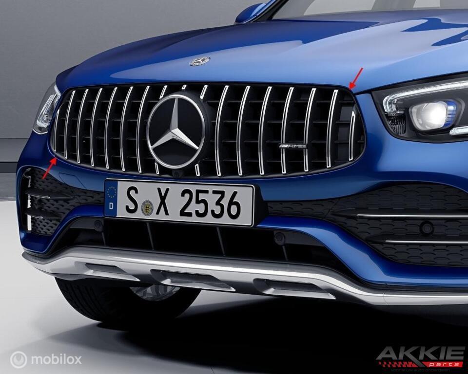 Mercedes GLC 43 AMG panamericana Grille facelift origineel, Autos : Pièces & Accessoires, Carrosserie & Tôlerie, Utilisé, Enlèvement ou Envoi
