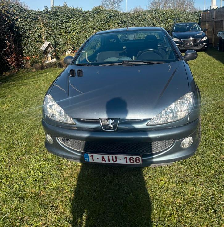 Peugeot 206 cabrio CC 1.6 gekeurd Carpass, Autos, Peugeot, Particulier, ABS, Essence, Boîte manuelle, Enlèvement