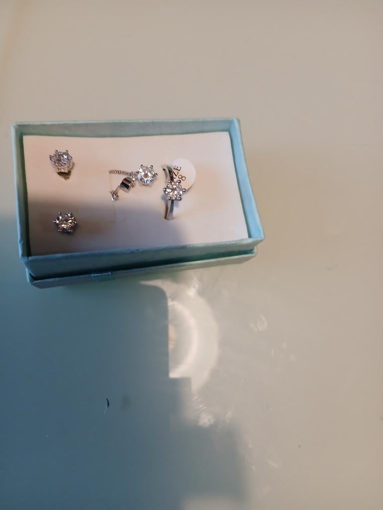 Bijoux en argent, Bijoux, Sacs & Beauté, Boucles d'oreilles, Neuf, Enlèvement ou Envoi, Avec pierre précieuse, Argent