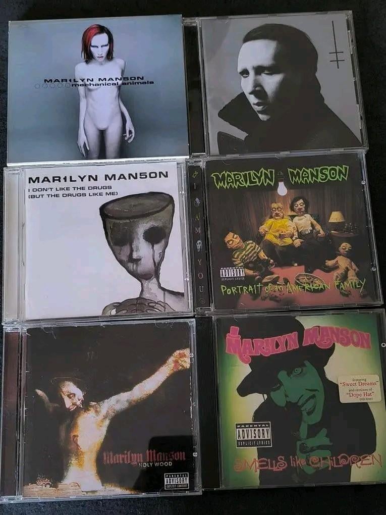 CDs Marilyn Manson, Cd's en Dvd's, Ophalen of Verzenden, Gebruikt