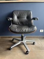Giroflex Martin Stoll bureaustoel leder, Huis en Inrichting, Bureaustoelen, Ophalen, Gebruikt, Bruin, Bureaustoel