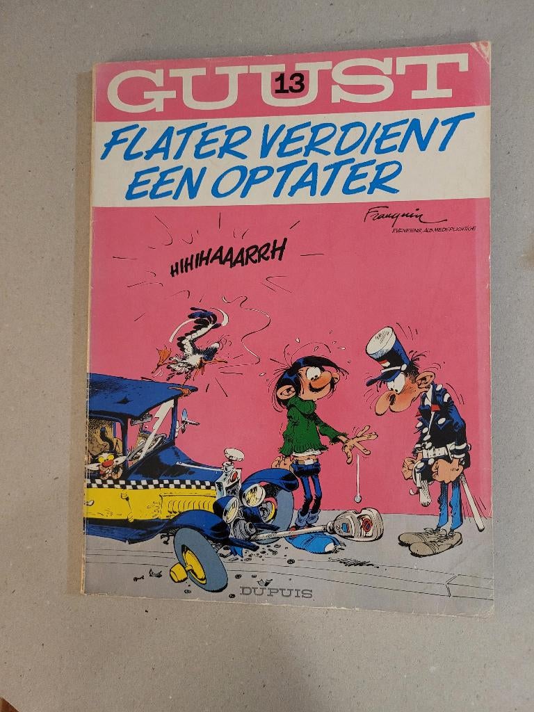 GUUST n13, Gelezen, Verzenden, Eén stripboek, Franquin