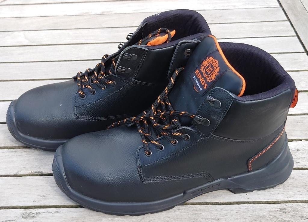 lederen werkschoen met staaltip maat 45, Ophalen of Verzenden, Nieuw