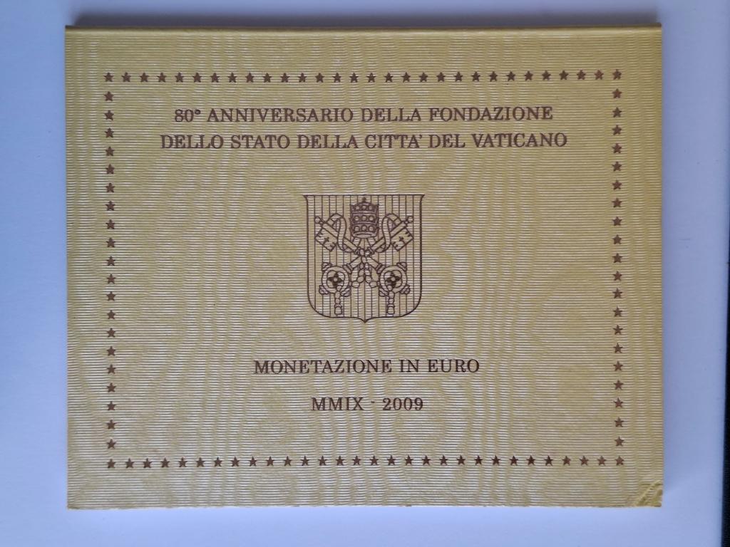 Vatican - BU 2009, Timbres & Monnaies, Monnaies | Europe | Monnaies euro, Enlèvement ou Envoi, Vatican, Autres valeurs, Série