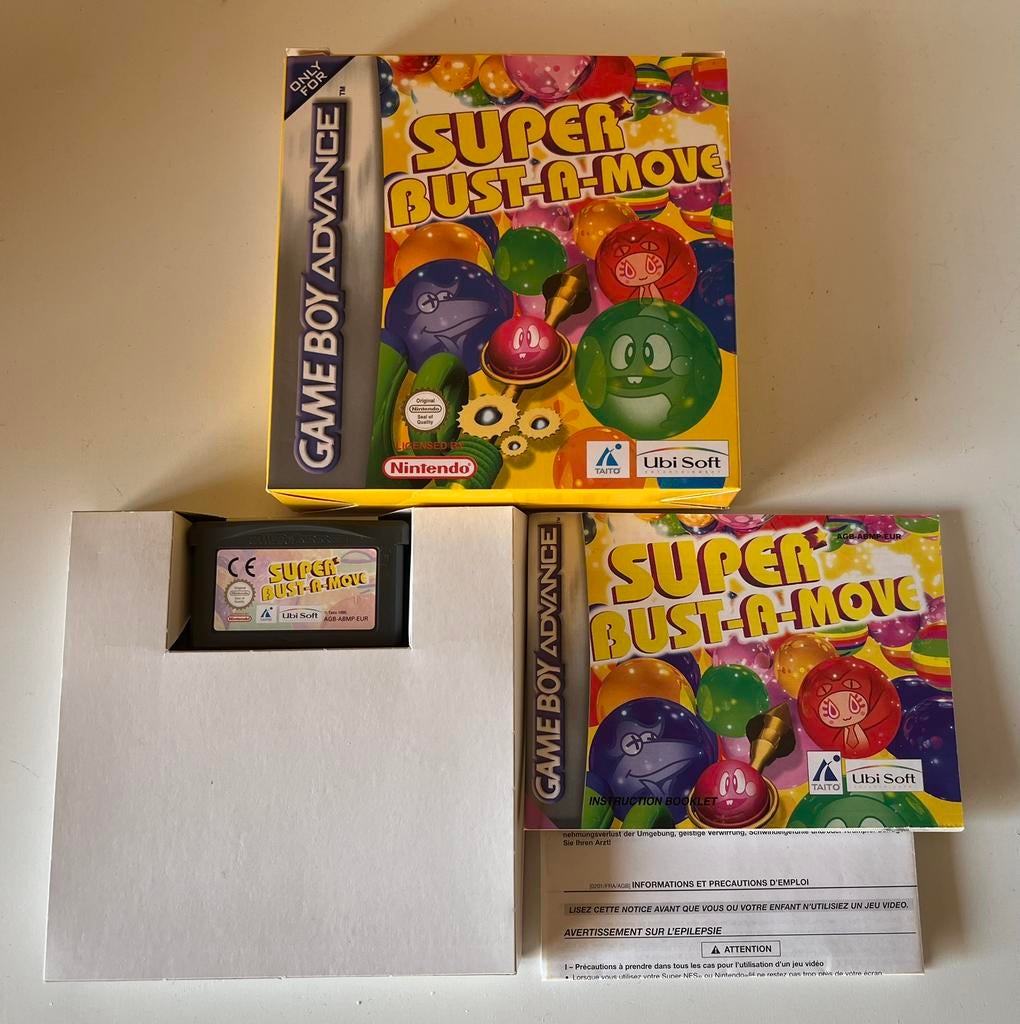 Super Bust A Move Game Boy Advance, Enlèvement, Comme neuf