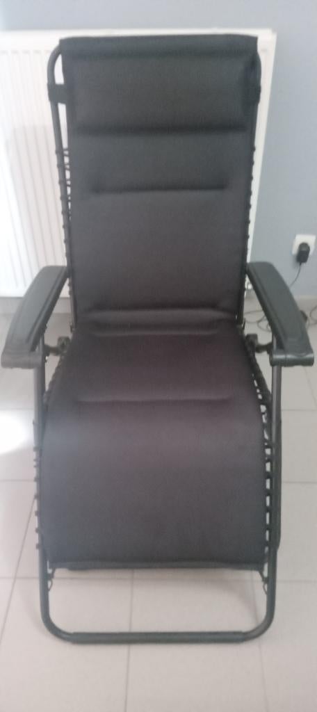 Tuinstoel  ligstoel relax, Ophalen, Zo goed als nieuw, Metaal, Verstelbaar
