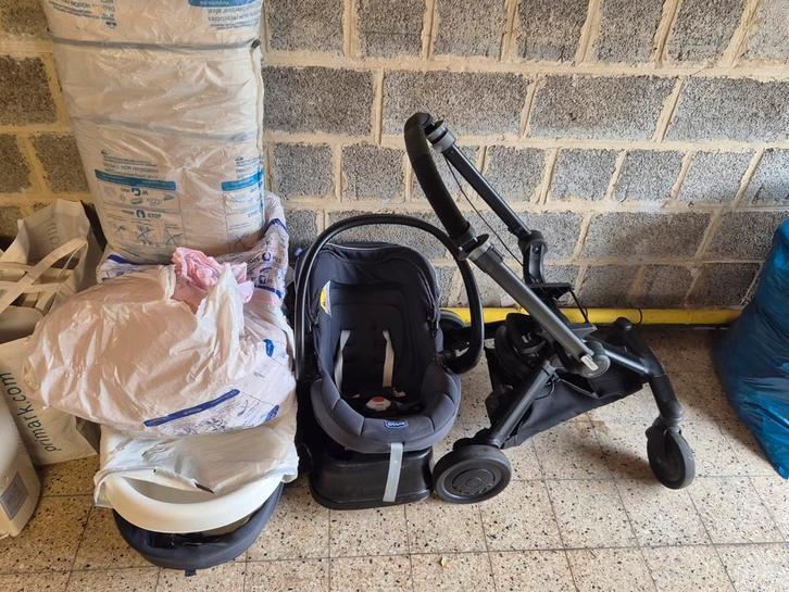 Poussette chicco 3 en 1, Kinderen en Baby's, Kinderwagens en Combinaties, Kinderwagen, Ophalen of Verzenden