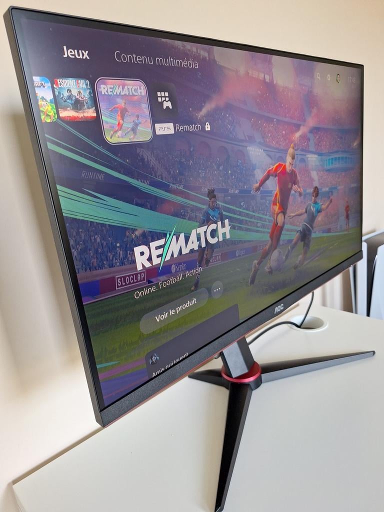 Écran AOC gaming, Enlèvement