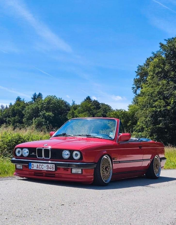 Bmw e30 325i cabrio (ac schnitzer) full optie, Auto's, BMW, Particulier, 3 Reeks, ABS, Airconditioning, Bluetooth, Centrale vergrendeling