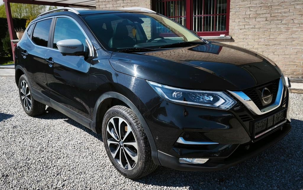 🆕EXP•NISSAN QASHQAI_1.5 DCi (110CH)_10/2017💢EUR.6B_EQUIP💢, Auto's, Nissan, Euro 5, Zwart, 4 cilinders, Navigatiesysteem