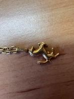 Ferrari Paartje Zeldzaam + ketting 18karaat Goud, Enlèvement, Comme neuf, Or