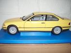 COUPE BMW SÉRIE 3 COUPÉ E36/328I JAUNE 1/18, Hobby & Loisirs créatifs, Voitures miniatures | 1:18, Enlèvement ou Envoi, Comme neuf