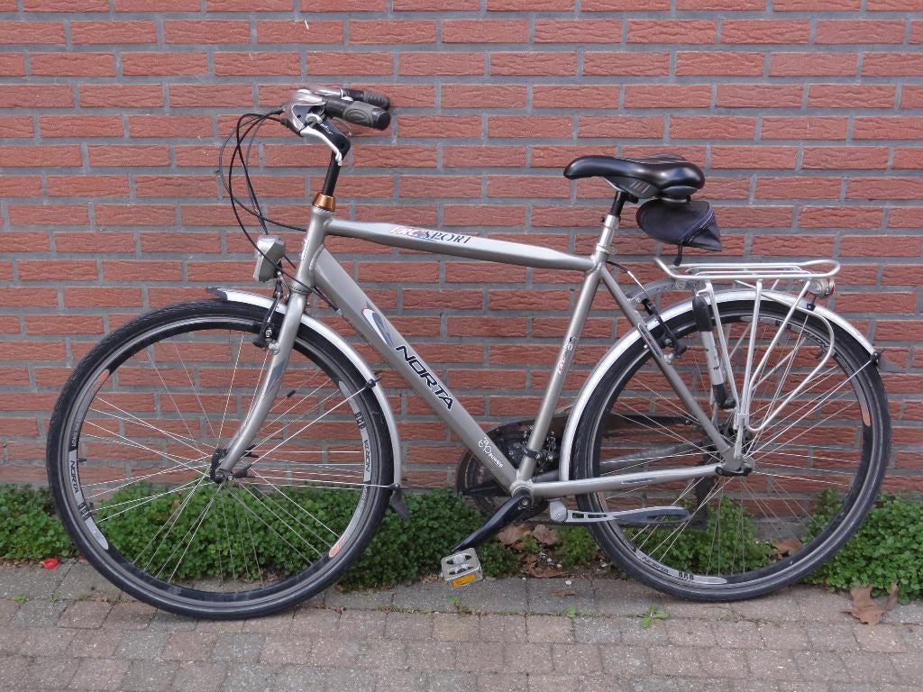 Norta LRC sport prima staat met 3 X 8 speed , 65 euro, 53 à 57 cm, Enlèvement, Comme neuf, Vitesses